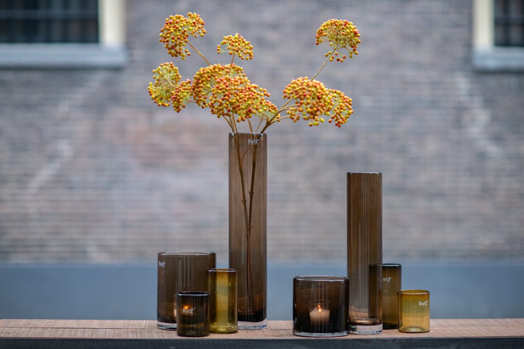 Große Glaskugel 15,2 Cm Orangefarben – Handgeblasen Für Garten-Deko Drinnen & Draußen